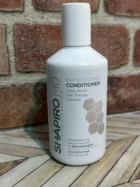 Acondicionador de bloqueo Shapiro MD DHT fórmula de triple acción - 8 oz / 238 ml nuevo