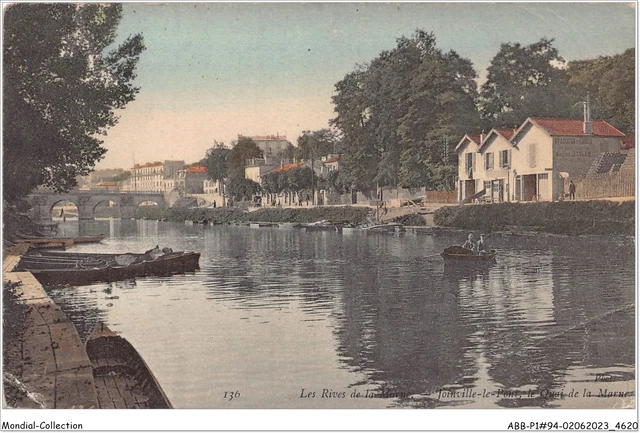ABBP1-94-0078 - the banks of the marne - JOINVILLE-LE-PONT - the quai de la