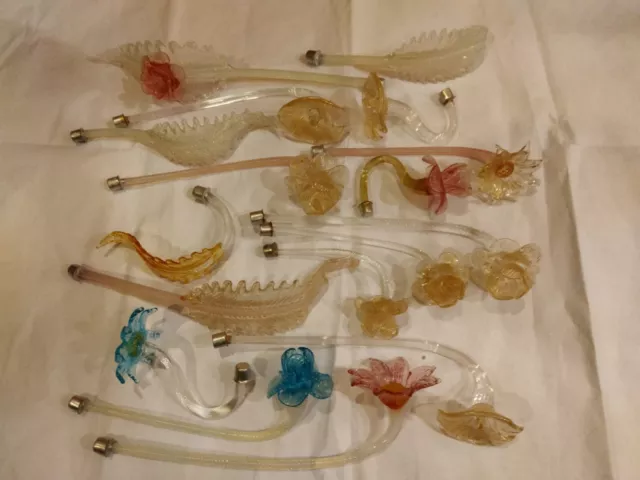 Ricambi in murano lampadario e appliques
