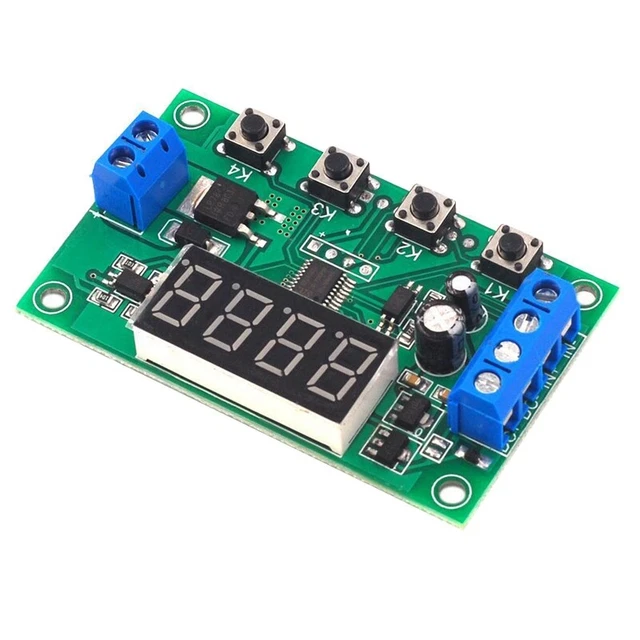 4-Relais-Modul DC12V – Bistabil, Einstellbare Empfindlichkeit, 10 A – Für High/Low-Pegel-Trigger, Störsicher