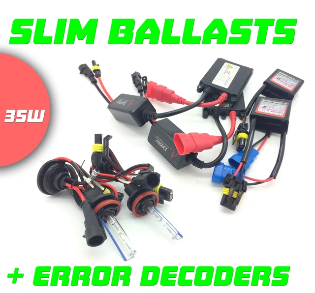 Akhan Digital 9-32V 35W CANBUS Xenon Kit Nachrüstsatz H3 10000 Kelvin