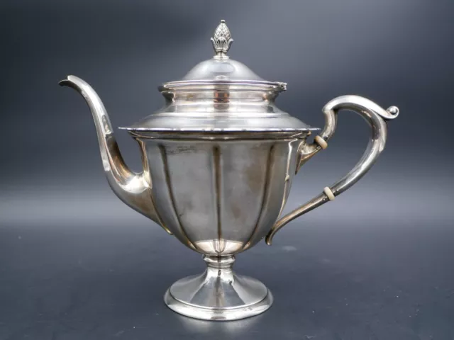 Wunderschöne Englische Teekanne Silber Silver England Tea Anlage 925 Sterling