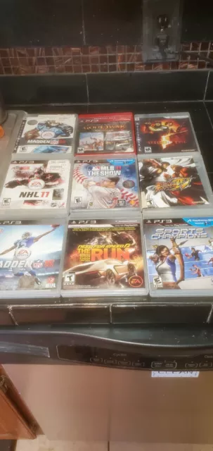 9 Assorted PS3 GAMES All In Very Good Condition! Adult Owned!