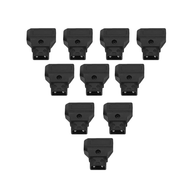 10 piezas D-Tap Dtap macho cable enchufable batería I5A9