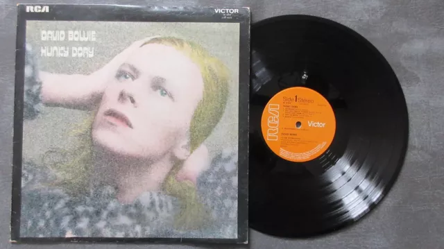 David Bowie Hunky Dory LP 1971 **VG-/EX-**LYRIC INNER**