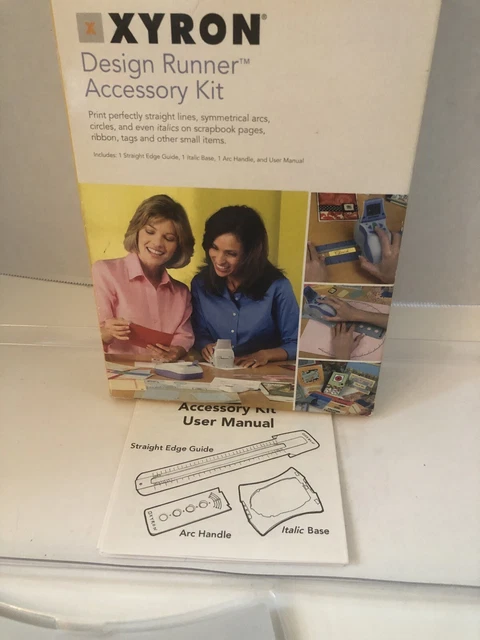 Xyron Design Runner Accessory Kit 48341 Straight Edge Brand New