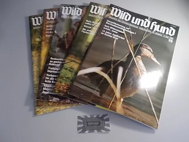 Wild und Hund - 91. Jahrgang 1988 Nr. 12-16 [5 Hefte].