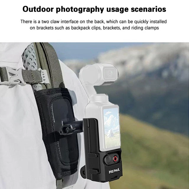 For DJI Osmo Pocket 3 Camera Extension Adapter Mount Adapter Frame Accessories