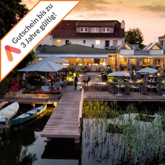 Luxus Kurzurlaub 4* sup. Hotel Seehof Ratzeburg 3 Tage 2 Personen Frühstück