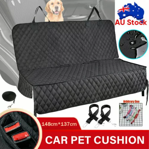 Pet Back Car Seat Cover Hammock Nonslip Dog Puppy Cat Waterproof Rear Large