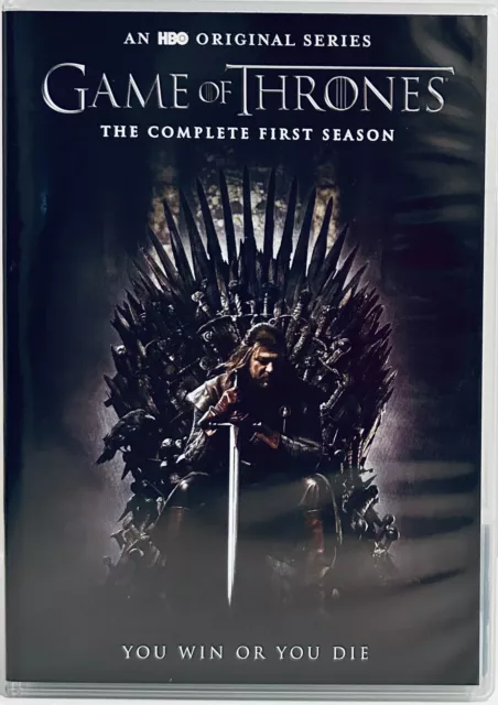 Game of Thrones: The Complete First Season (DVD, 2017) 5-Disc Set HBO *BF1