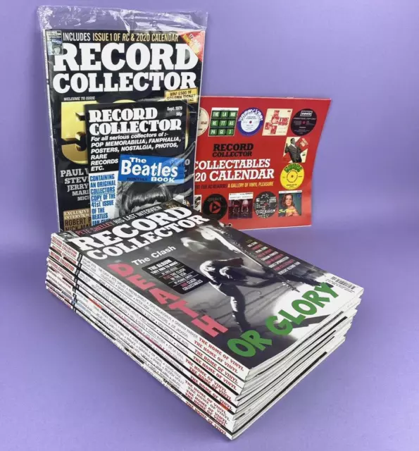 Record Collector Magazine 2019 Complete Year 488 - 500 + Calendar, Number 1 Copy