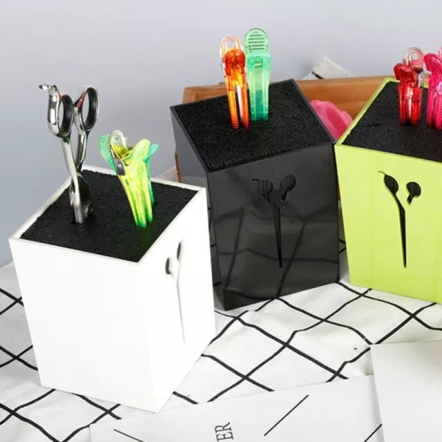 Square Scissors Holder Multifunctional Comb Scissors Storage Box  Hairdressing