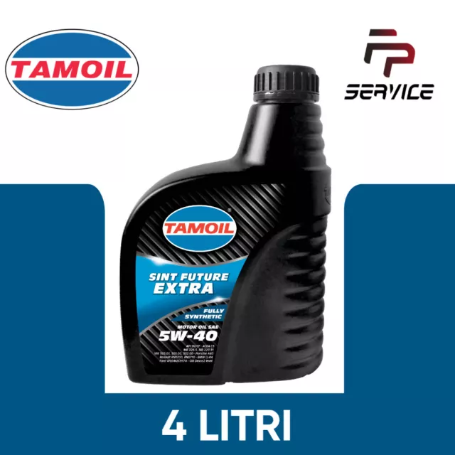 Olio Motore Tamoil Sint Future Extra 5W40 Acea C3 Vw Mb Ford Renault Bmw 4 Litri