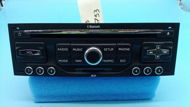 Câble Audio RCA Jack 1,5m Pour Autoradio Citroën, Peugeot, Renault - Noir