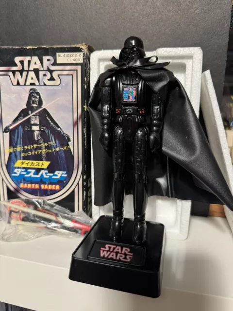 Takara die-cast Darth Vader vintage Japanese STAR WARS 1978 Japan Mint US Seller