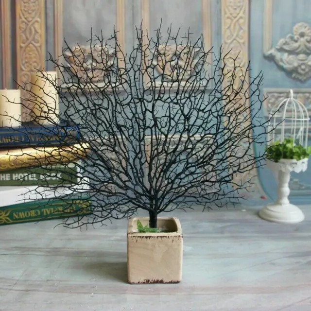 Artificial Tree Branch Peacock Coral Branch Props Emulational Plant Home Decor