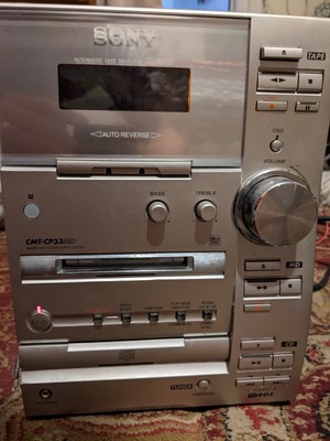 Sony CMT-MD1 Micro Sistema Stereo da Scaffale MINIDISC LETTORE CD e Radio 