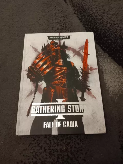 Warhammer 40k Gathering Storm Fall Of Cadia. Hardback Supplement.