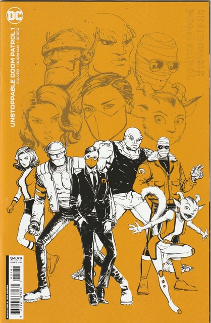 Unstoppable Doom Patrol # 1 Variant Cover F NM DC 2023 [O5]