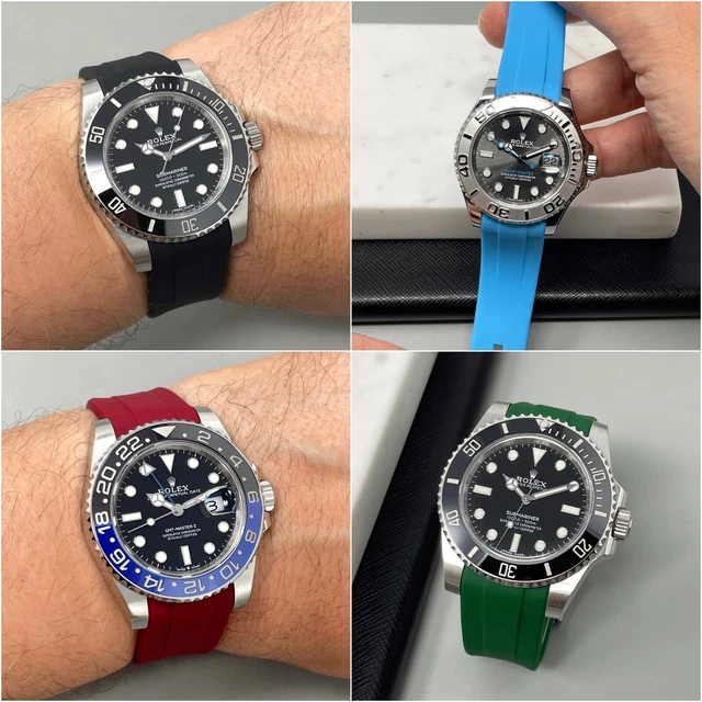 MARBURGER Cinturino Per Orologio 14mm Pelle Blu Liscio Con Vicino - Insieme Di Assemblaggio Di Utensili 6601451000120