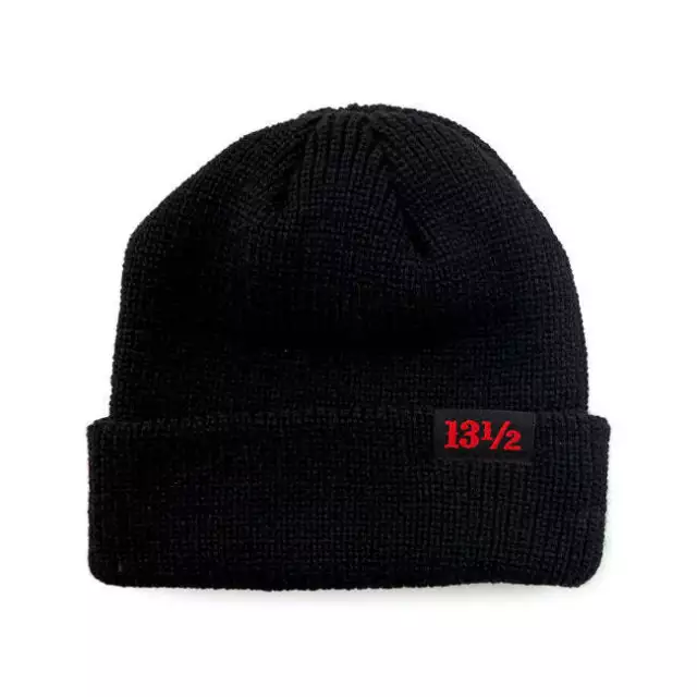 13 And A Half Magazine Moto Motorcycle Motorbike Beanie Black - One Size