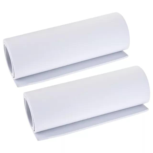 Blanc EVA Mousse Feuilles Rouleau 13 x 39 Pouce 5mm Épais pour Artisanat 2Pcs