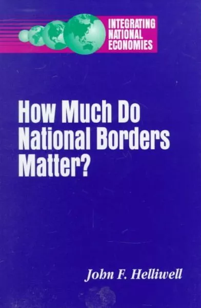 How Much Do National Borders Matter?, Hardcover by Helliwell, John F., Like N...