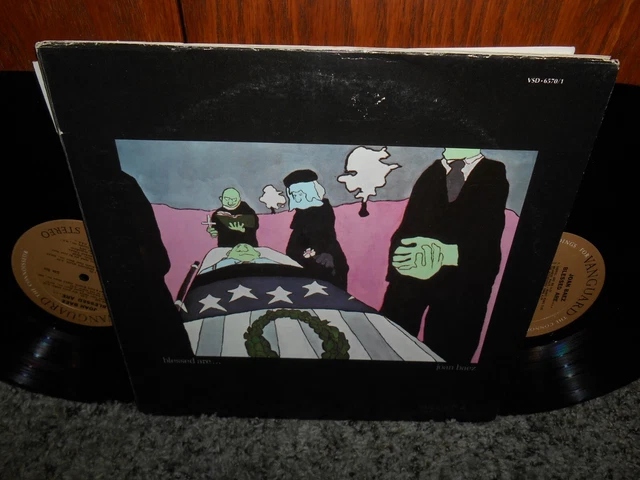 Joan Baez - Blessed Are - VANGUARD Double Vinyl VINTAGE RECORD FOLK LP