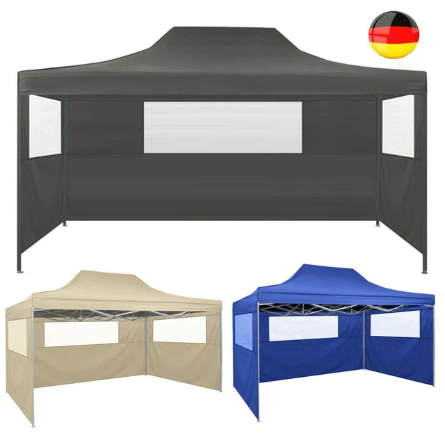 3x4,5m Faltpavillon Faltzelt Pavillon Partyzelt Gartenzelt Klappzelt Marktstand