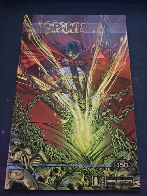 Spawn #150 Jim Lee Variant 1st Print Image Comics 1992 Series Low Print Run NM
