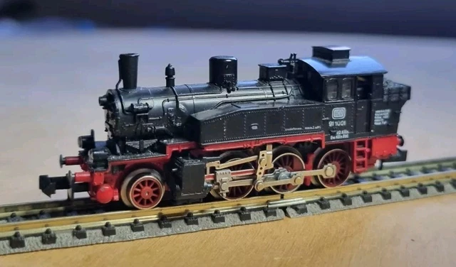 Fleischmann Dampflok 7033 Spur N ohne OVP , läuft harzig (Gebraucht) in