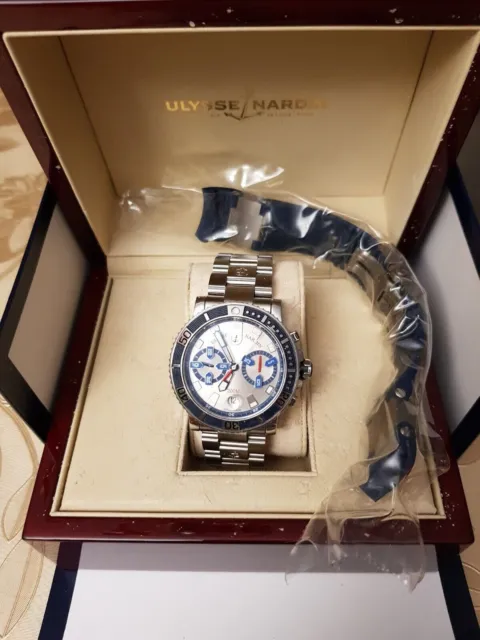 Ulysse Nardin Maxi Marine Diver Chronograph - mit Original Box  und Papieren