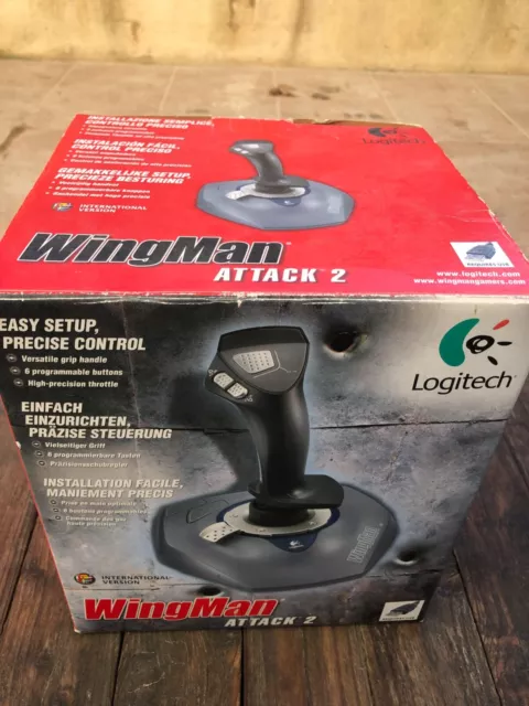 LOGITECH WINGMAN Attack Joystick X Controller --- EUR 19,99 PicClick FR