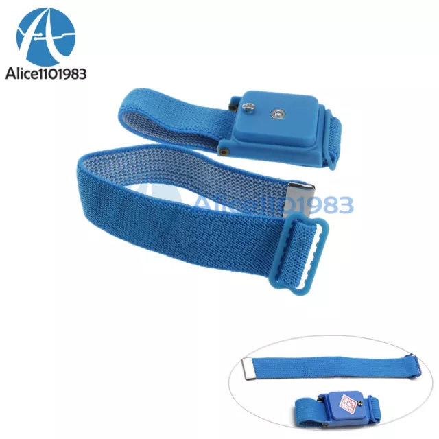 Anti Static Cordless Bracelet Electrostatic ESD Discharge Cable Band Wrist Strap