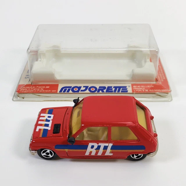 MAJORETTE RENAULT 5 R5 N°257 1/55 style Norev Matchbox lesney Hotwheels EUR 8,00 - FR