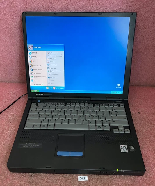 VINTAGE COMPAQ ARMADA M700 Laptop._Intel Pentium II CPU @ 365 MHz ...