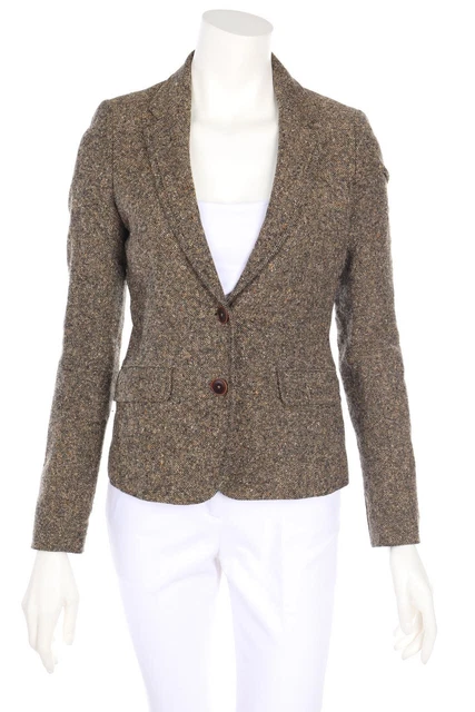 TOMMY HILFIGER Blazer Miscela Lana Cashmere 4 = D 34 marrone