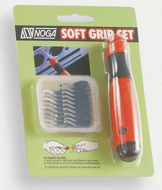 Noga SG2001 - Soft Grip Deburring Tool Set