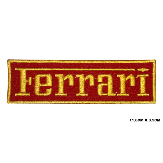 Motor Car Brand Logo Embroidered Patch Iron On/Sew On Patch Batch For Clothes