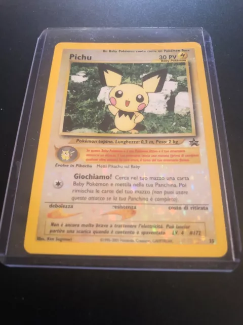 Pichu 22/165 Expedition Carta Pokémon Card English Original Holo GCC gioco