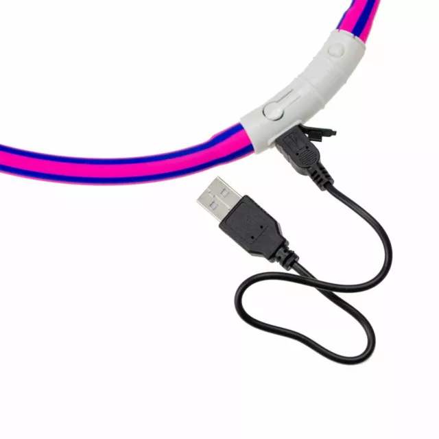 Karlie Flamingo Visio Light LED-Leuchtschlauch mit USB - Gestreift 3