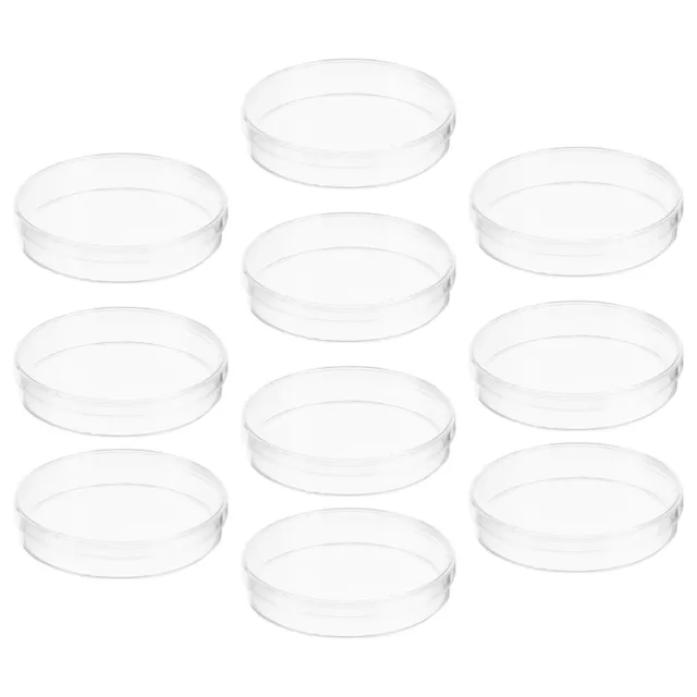 10 Pcs petri dish for experiments Agar Petri Dishes Tissue Culture Plate