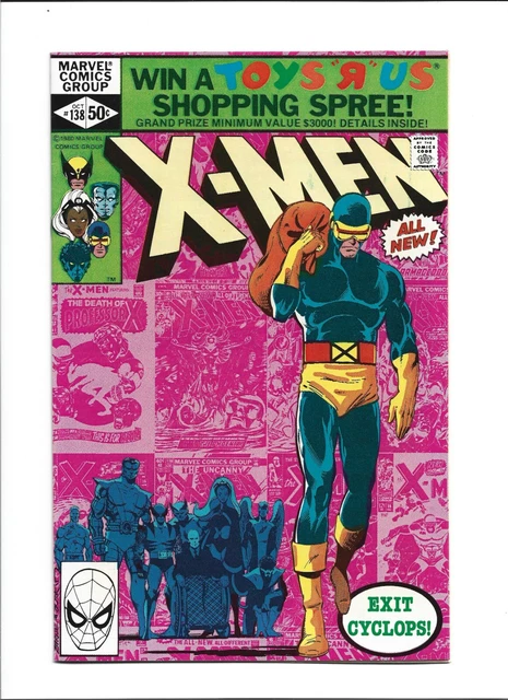 The Uncanny X-Men #138 (Oct. 1980, Marvel) NM- (9.2) History of X-Men Recounted