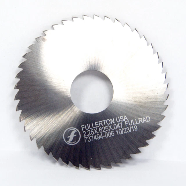 Fullerton 2450069 Carbide JIT Saw 2.250" x 0.625" x 0.047" 44T