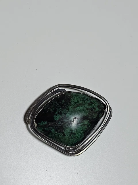 Broche argent/or, avec fleur de pavot, Art Nouveau. - Bijoux Anciens