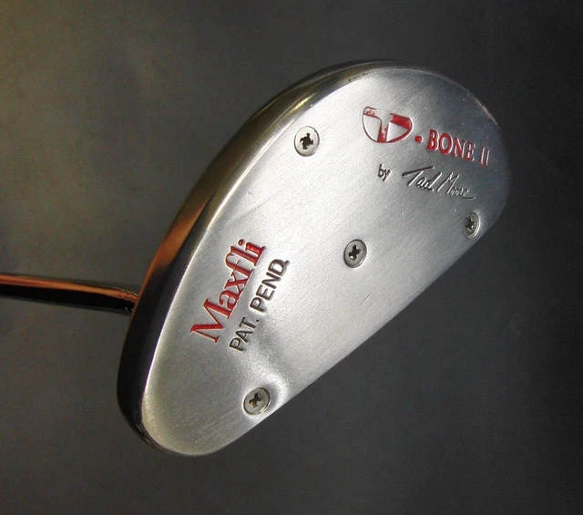 Vintage Maxfli Pat.Pend T Bone Putter 86cm Steel Shaft Maxfli Grip