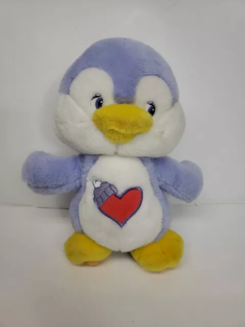 Care Bear Cousin Cozy Heart Purple Penguin Plush Stuffed Toy by Play Along