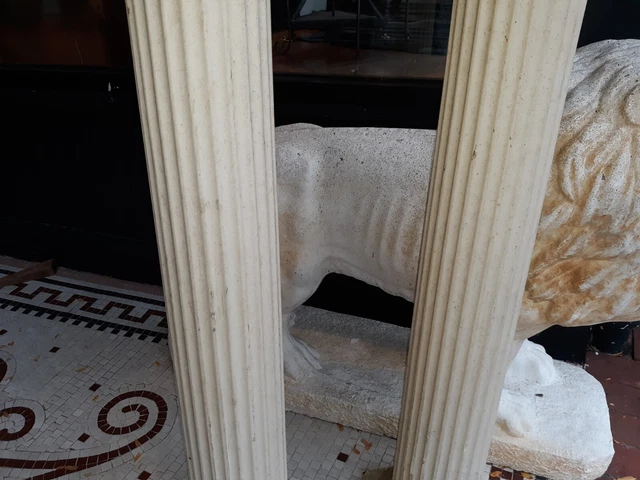 Pair Antique Wooden Architectural Salvage Columns 5