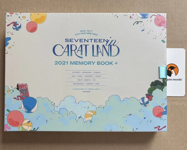 SEVENTEEN IN CARAT Land 2021 Memory Book DVD Edition 180pg